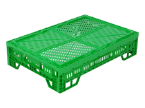 Foldable plastic box F6414-3100